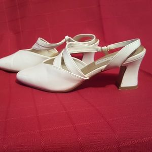 Pretty White Heels